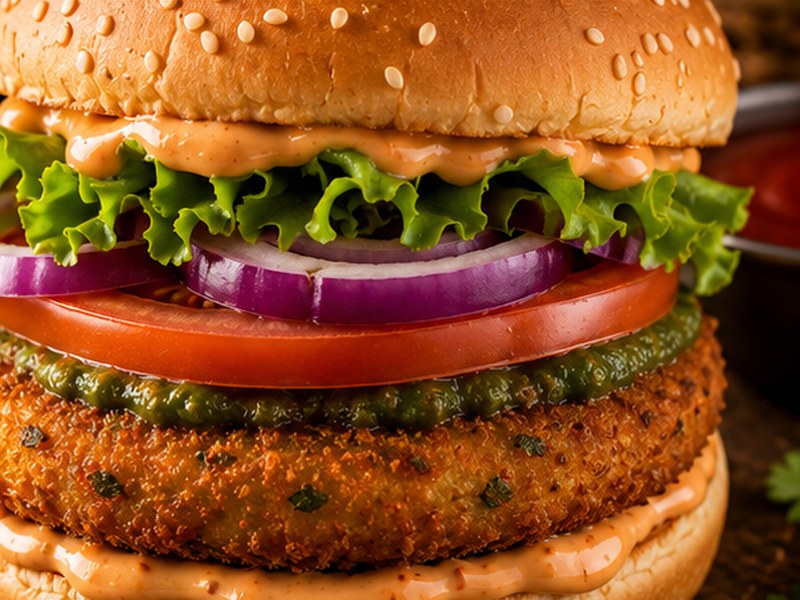 Aloo Tikki Burger