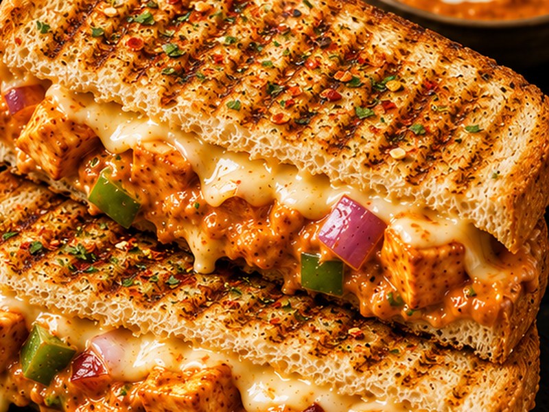 Makhani Paneer Sandwich