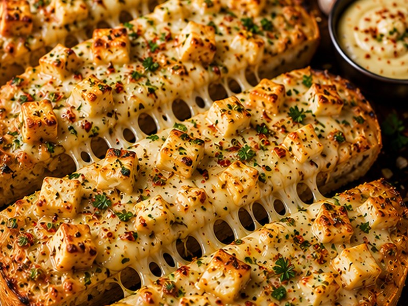 Paneer Garlic Bread
