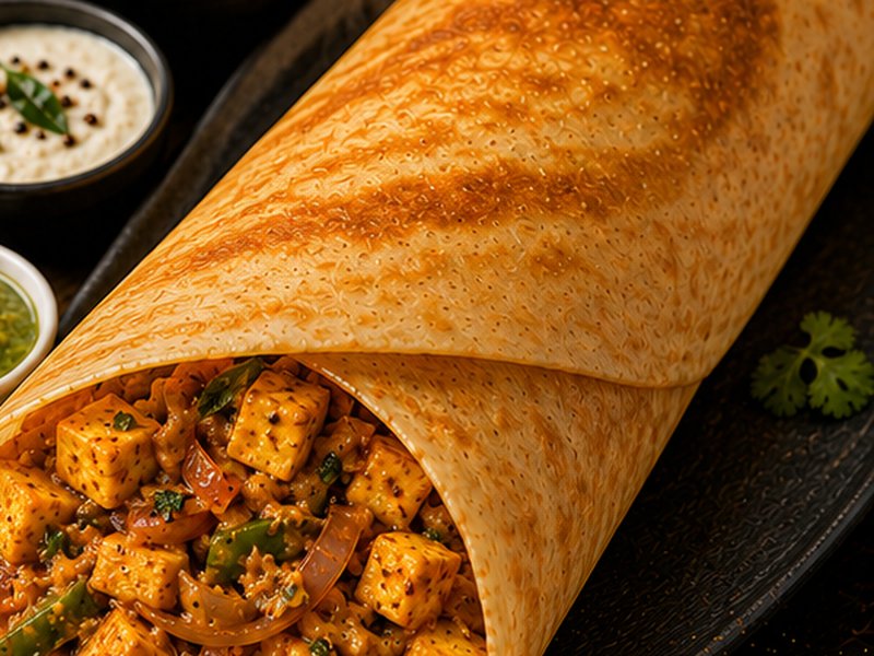 Paneer Masala Dosa