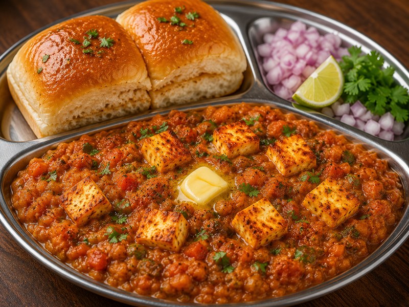 Paneer Pav Bhaji