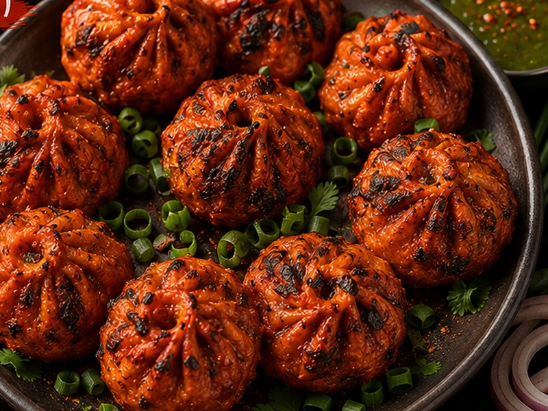 Tandoori Momos (Fry)