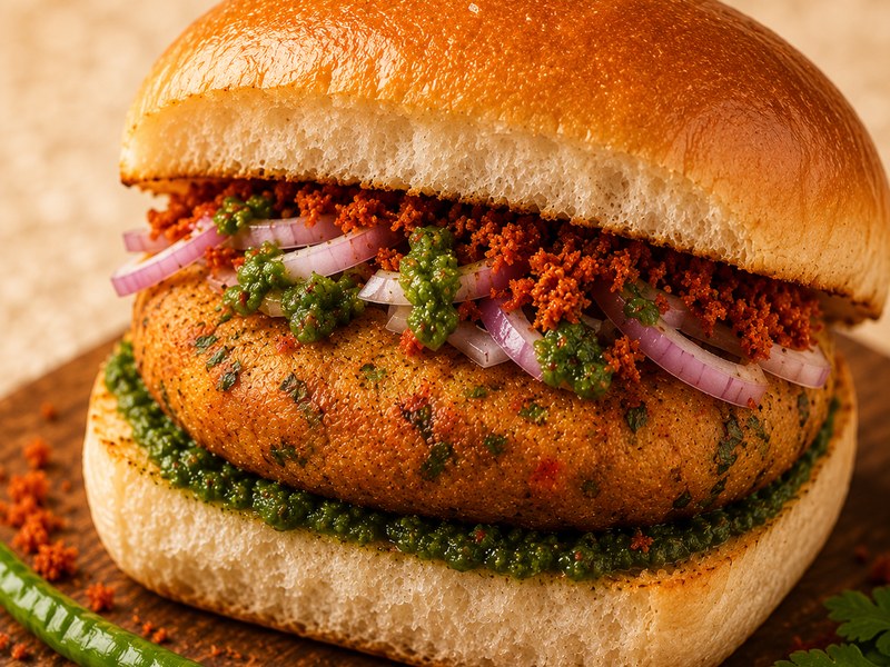 Veggie Vada Pav